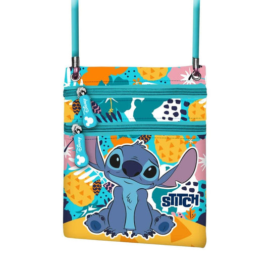 Lilo & Stitch Action Vertical Crossbody Bag Colors Turquoise P071425