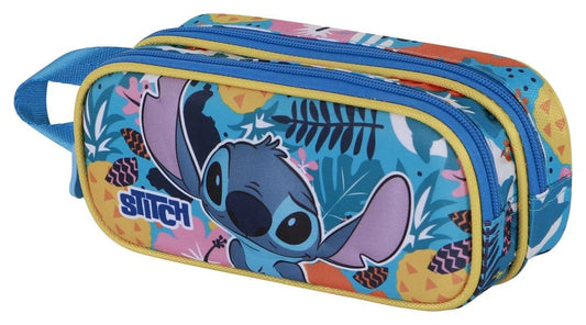 Lilo & Stitch 3D Double Pencil case Colors Turquoise P071382