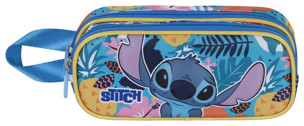 Lilo & Stitch 3D Double Pencil case Colors Turquoise P071382