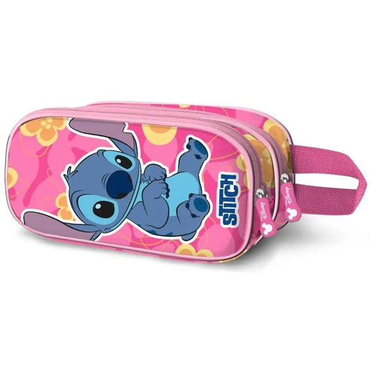 Lilo & Stitch 3D Double Pencil case Cute Pink P071384