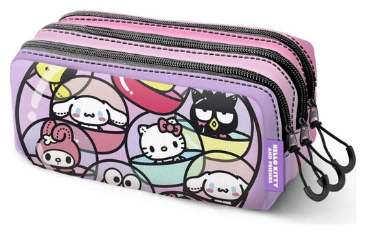 Sanrio Fan Trick Pencil case 2.2 Hello Kitty Gashapon Pink P071426