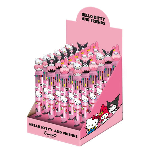 Hello Kitty Multicoloured ball pen Display (24) P066042