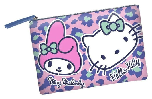 Sanrio Soleil Toiletry Bag Hello Kitty Safari Pink P071433
