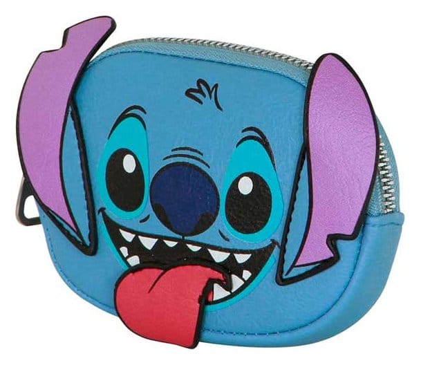 Lilo & Stitch Pill Coin Purse Tongue Blue P071387