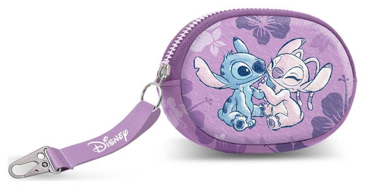 Lilo & Stitch Pill Coin Purse Stitch & Angel Pink P071388
