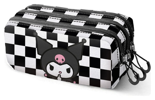 Sanrio Fan Trick Pencil case 2.2 Kuromi Black & White P071434