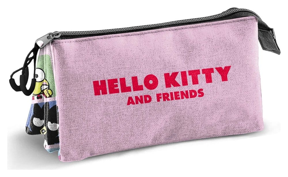Sanrio Triple Pencil case Hello Kitty Panels Multicolour P071390