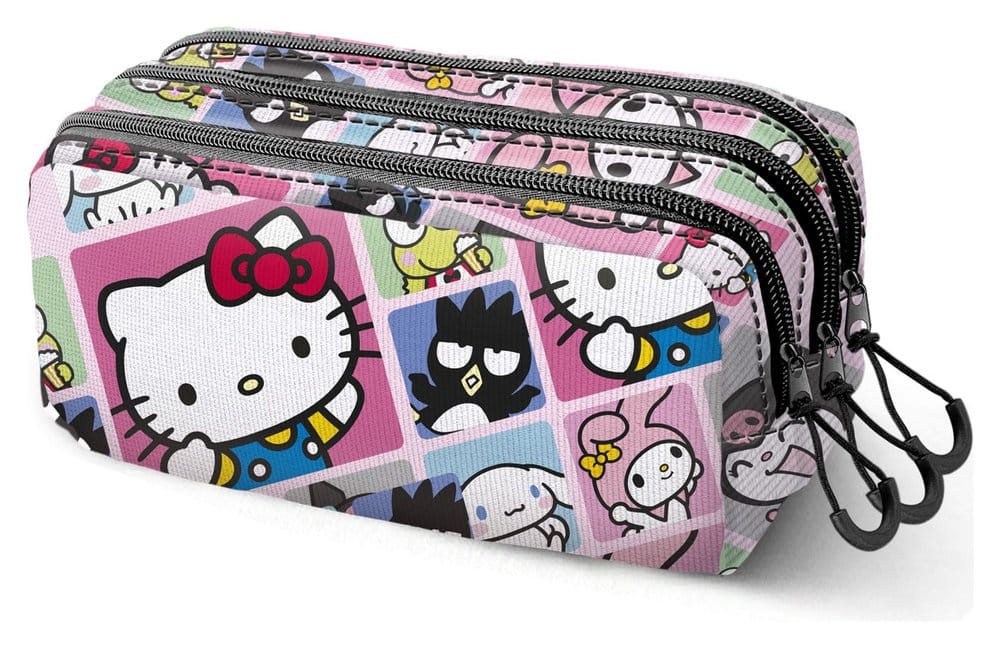 Sanrio Fan Trick Pencil case 2.2 Hello Kitty Panels Multicolour P071435