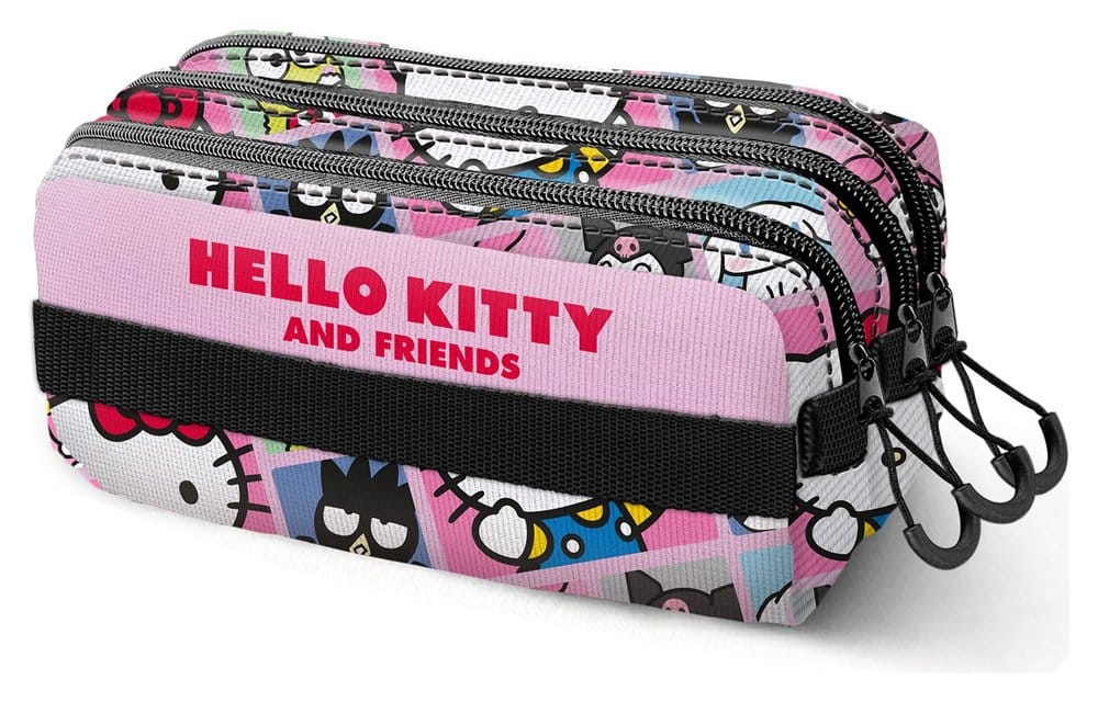 Sanrio Fan Trick Pencil case 2.2 Hello Kitty Panels Multicolour P071435