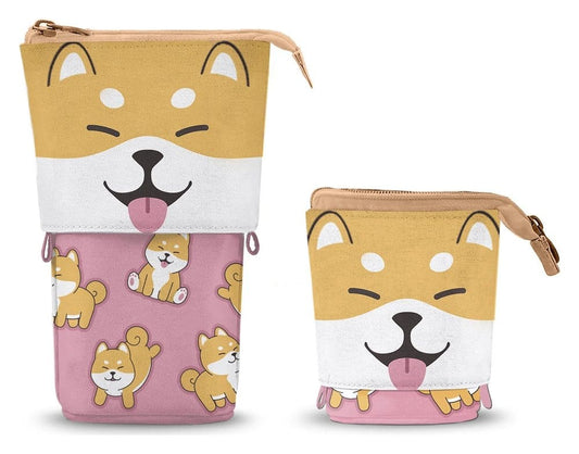 Oh My Pop! Cute Pencil case Shiba Pink P071438