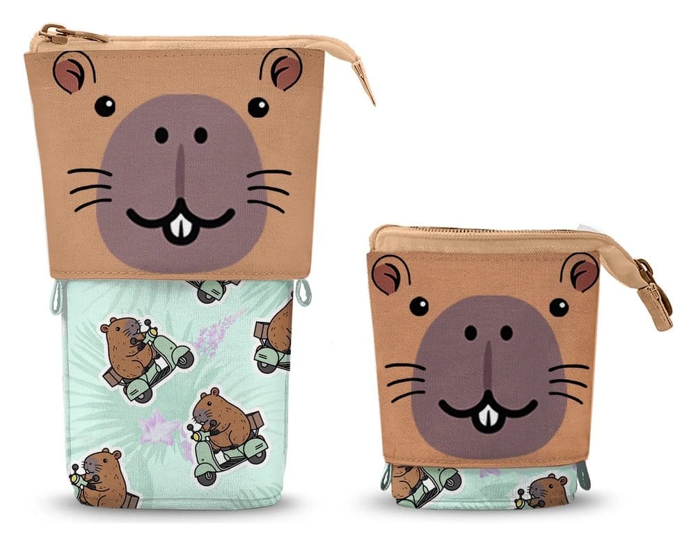 Oh My Pop! Cute Pencil case Capybara Green P071439