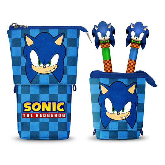 Sonic - The Hedgehog Pop Up Pencil with 2 Erasable Gel Pens P047084