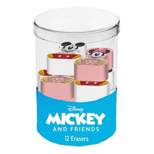 Mickey & Minnie Erasers 12-Pack P066059