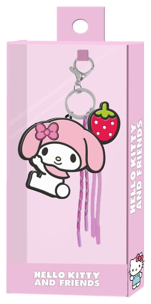 Sanrio Charm Keyring My Melody Face P074530