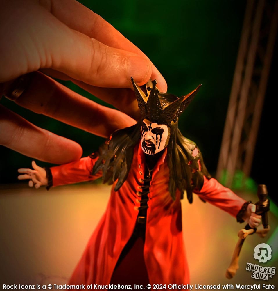 Mercyful Fate Rock Iconz Statue King Diamond III (Red Version) 22 cm P047135