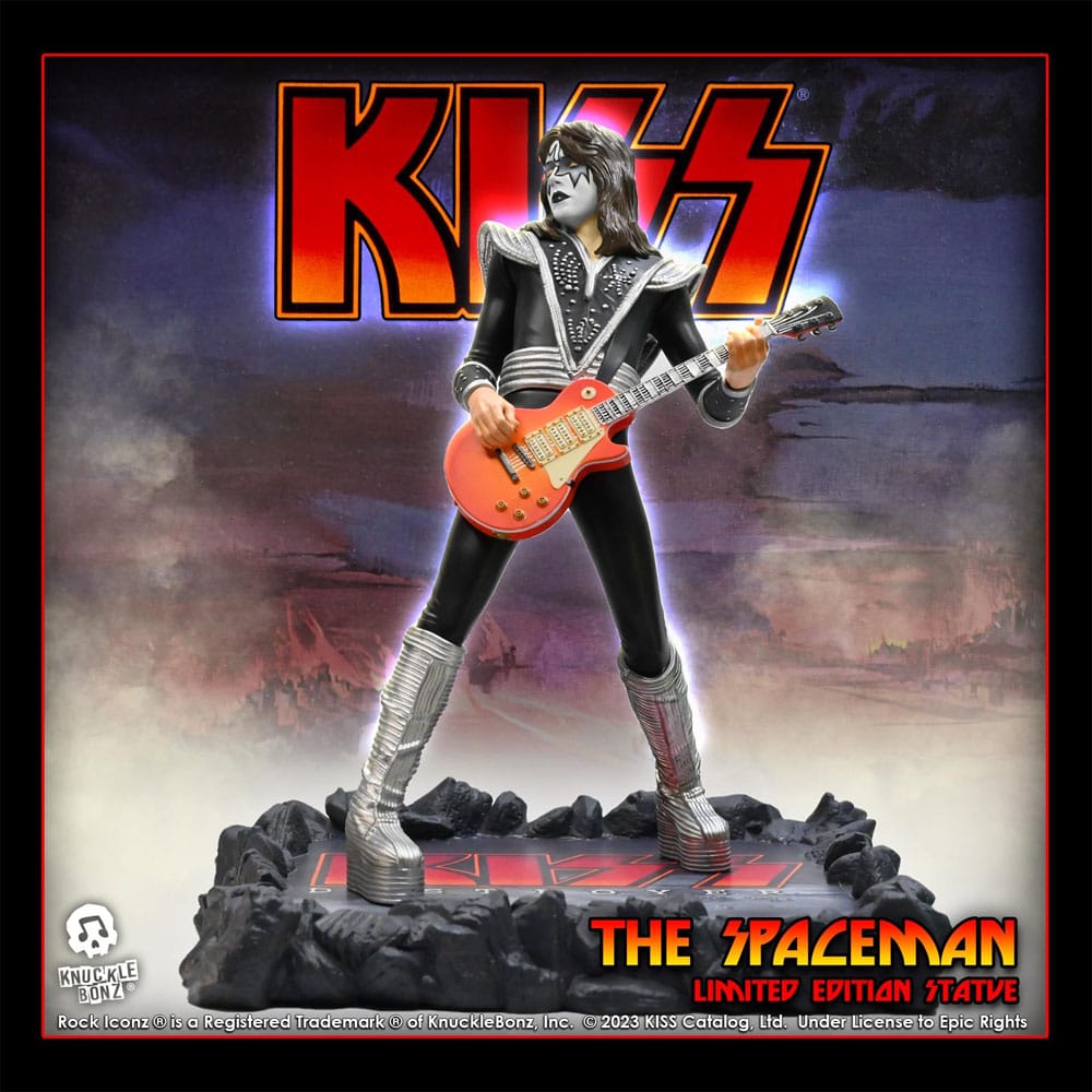 Kiss Rock Iconz Statue The Spaceman (Destroyer) 22 cm P047136