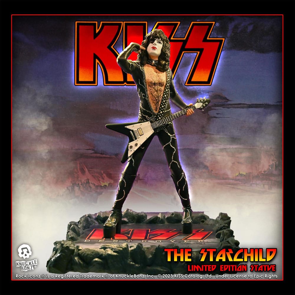 Kiss Rock Iconz Statue The Starchild (Destroyer) 22 cm P047140