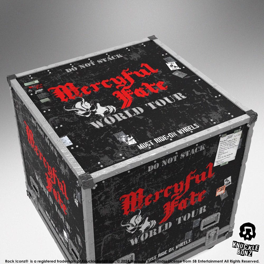 Mercyful Fate Rock Ikonz On Tour Road Case Statue & Stage Mask Set World Tour P047143