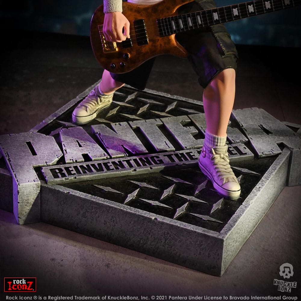 Pantera Rock Iconz Statue Rex Brown (Reinventing the Steel) 22 cm P047149