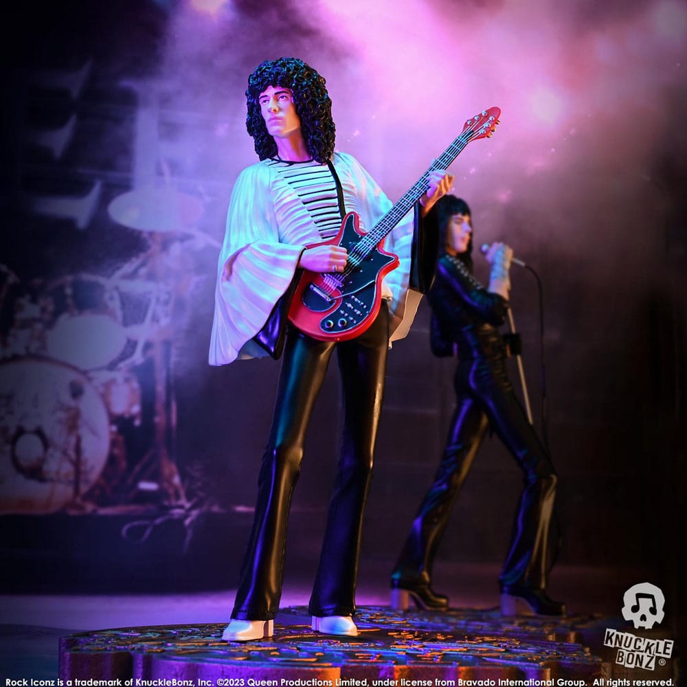 Queen Rock Iconz Statue Brian May II (Sheer Heart Attack Era) 23 cm P047152