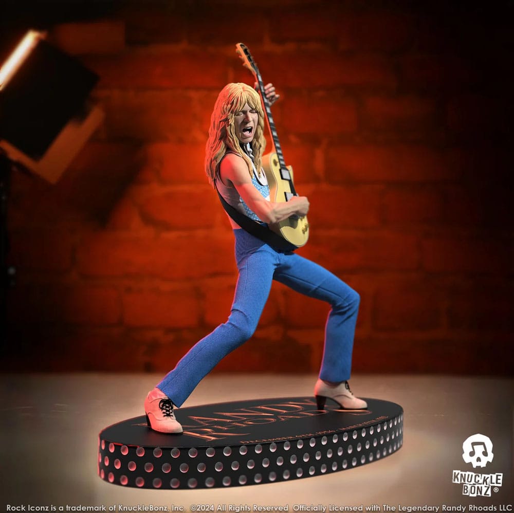 Randy Rhoads IV Rock Iconz Statue The Early Years Blue Version 24 cm P047155