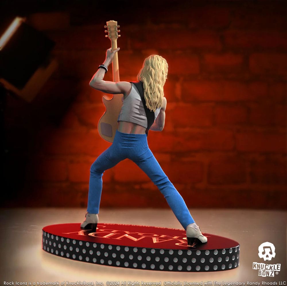 Randy Rhoads IV Rock Iconz Statue The Early Years Blue Version 24 cm P047155