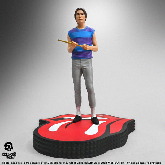 The Rolling Stones Rock Iconz Statue Charlie Watts (Tattoo You Tour 1981) 22 cm P047174