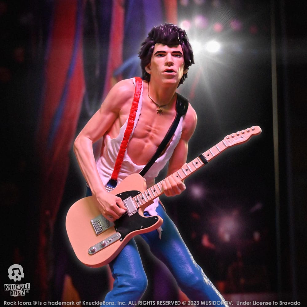 The Rolling Stones Rock Iconz Statue Keith Richards (Tattoo You Tour 1981) 22 cm P047175