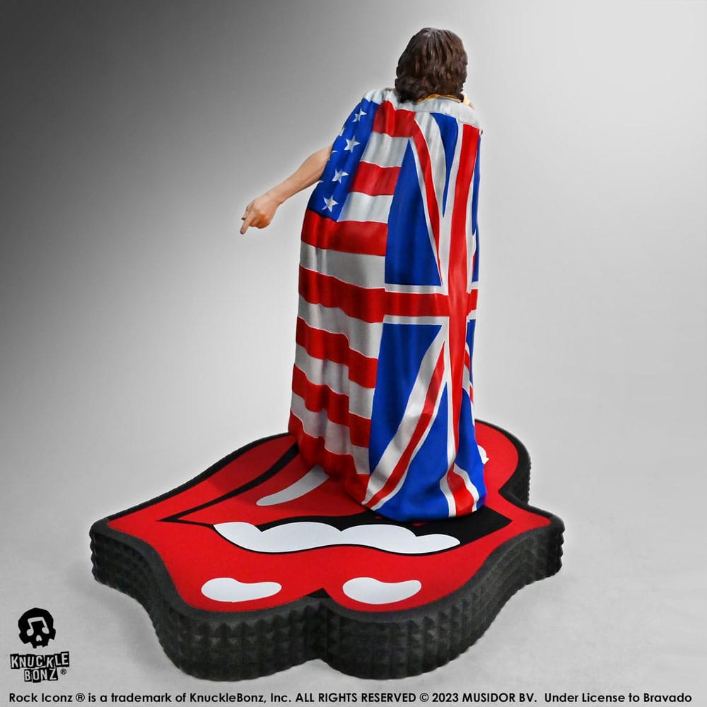 The Rolling Stones Rock Iconz Statue Mick Jagger (Tattoo You Tour 1981) 22 cm P047176