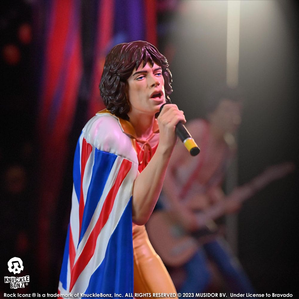 The Rolling Stones Rock Iconz Statue Mick Jagger (Tattoo You Tour 1981) 22 cm P047176