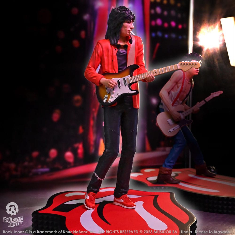 The Rolling Stones Rock Iconz Statue Ronnie Wood (Tattoo You Tour 1981) 22 cm P047177