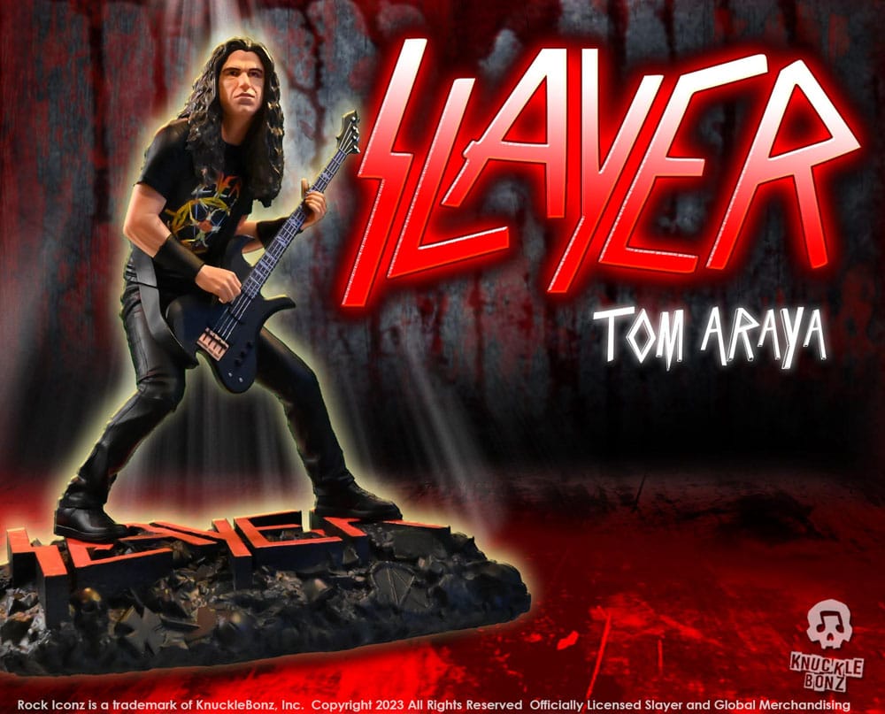 Slayer Rock Iconz Statue 1/9 Tom Araya II 22 cm P047181