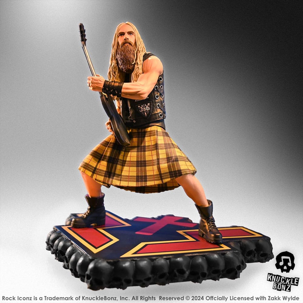 Zakk Sabbath Rock Iconz Statue Zakk Wylde II 22 cm P047184