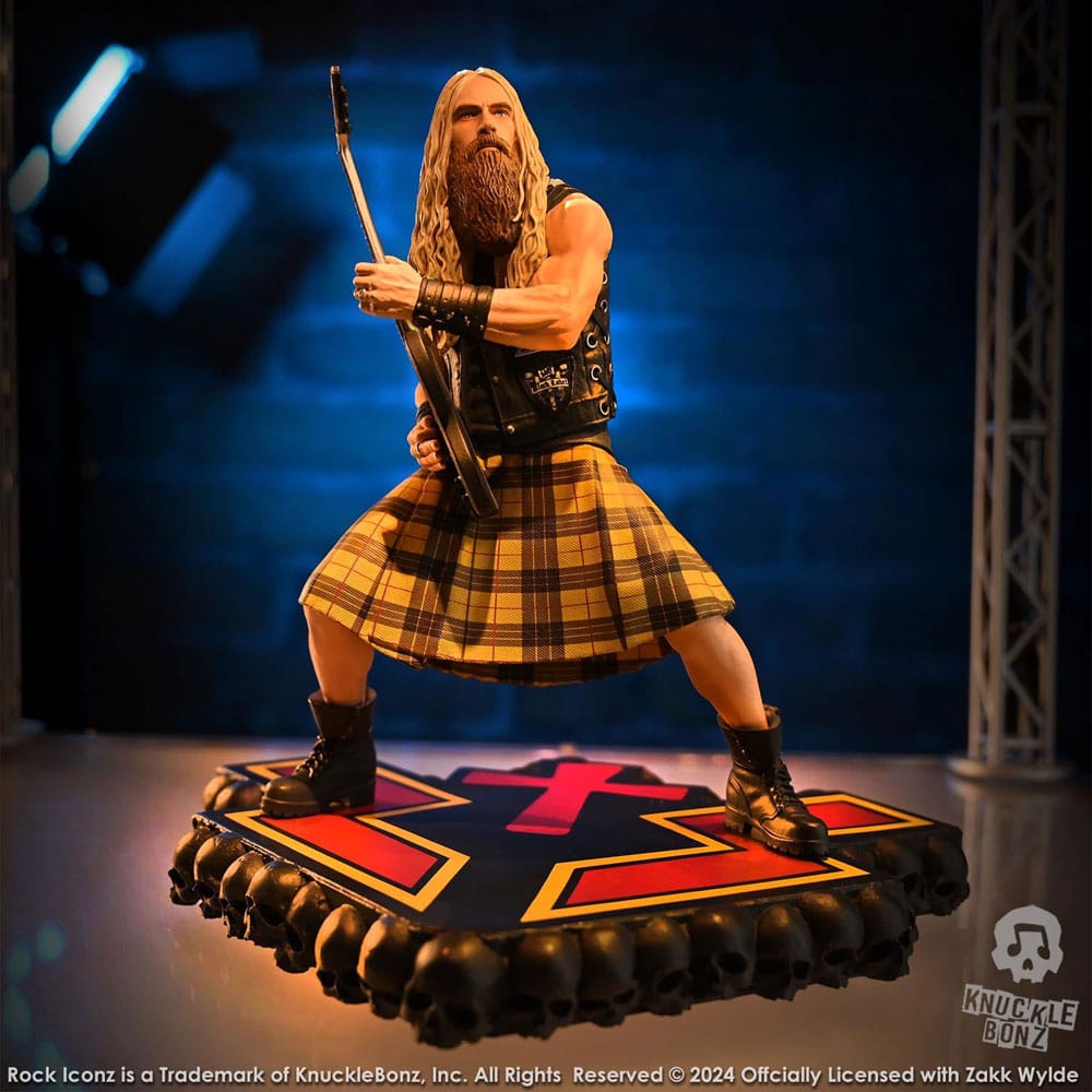 Zakk Sabbath Rock Iconz Statue Zakk Wylde II 22 cm P047184