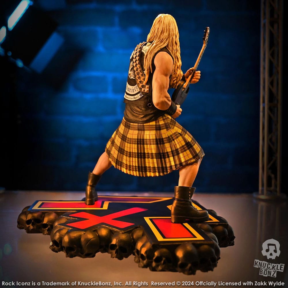 Zakk Sabbath Rock Iconz Statue Zakk Wylde II 22 cm P047184