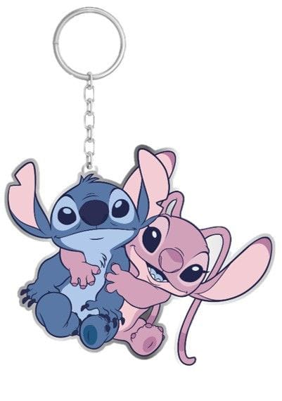 Lilo & Stitch Keychain Stitch & Angel P047247