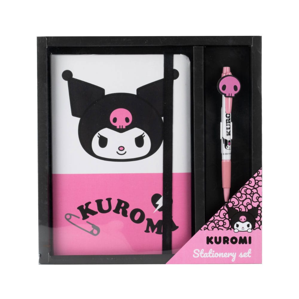 Sanrio Notebook with Pen Gift Set Kuromi P047258