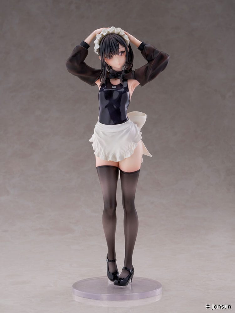Original Character PVC Statue 1/6 Sakura Shiori Competition Swimsuit Maid 27 cm P047349