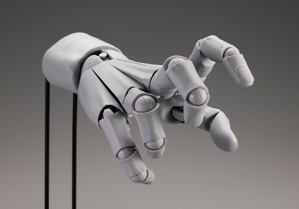 Takahiro Kagami PVC Artist Support Item Hand 1/1 Model Men /R Grey 22 cm P047403