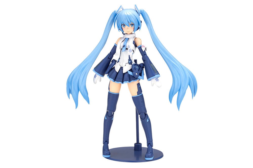 Frame Arms Girl x Hatsune Miku Plastic Model Kit Frame Music Girl Snow Miku Another Color Ver. 15 cm P067012