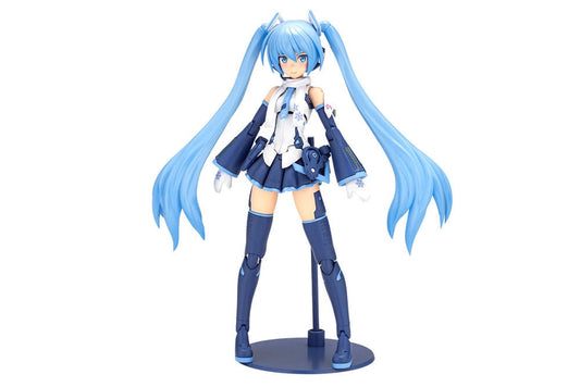 Frame Arms Girl x Hatsune Miku Plastic Model Kit Frame Music Girl Snow Miku Another Color Ver. 15 cm P067012
