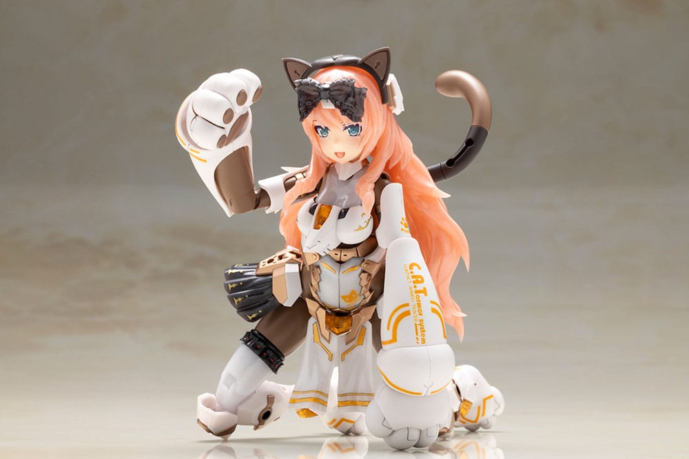 Frame Arms Girl Plastic Model Kit Durga I Cat Armor Ver. Calico 16 cm P068354