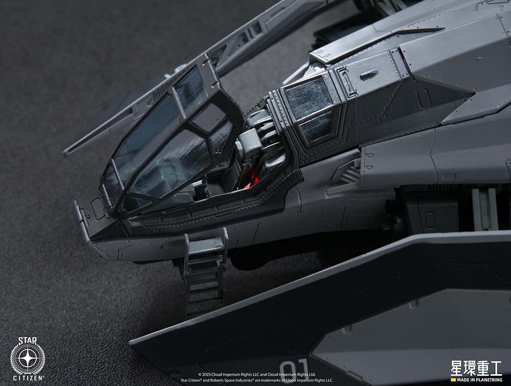 Star Citizen Pre-assembled Plastic Model Kit 1/100 Anvil F8C Lightning Pre-Assembled Finished Model Ver. 25 cm P072445
