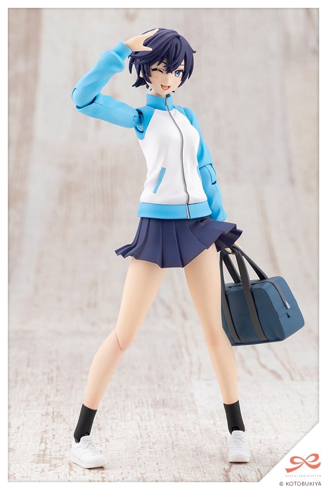 Sousai Shojo Teien Plastic Model Kit 1/10 Rui Saotome Touhou High School Tracksuit 16 cm P072186