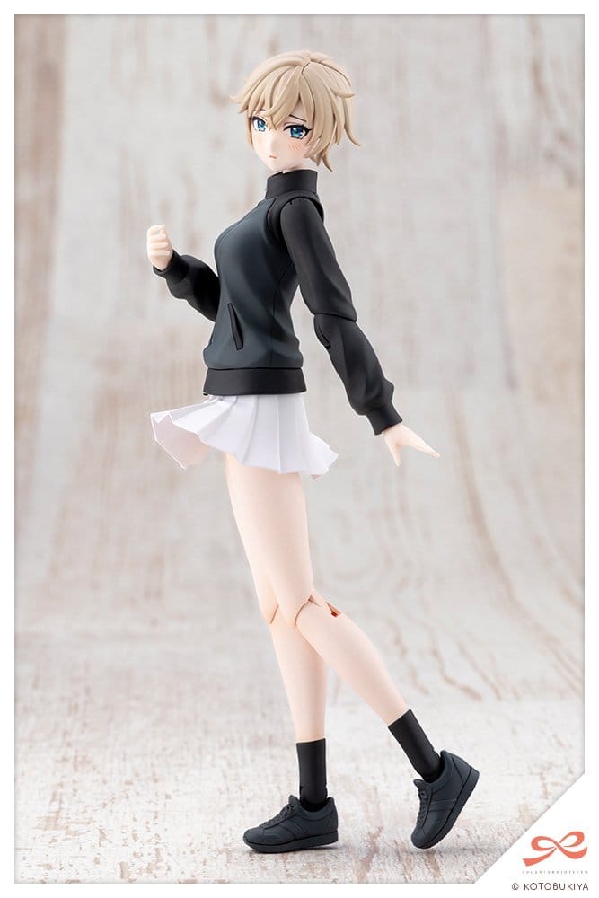 Sousai Shojo Teien Plastic Model Kit 1/10 Rui Saotome Touhou High School Tracksuit Dreaming Style Midnight Onyx 16 cm P072187