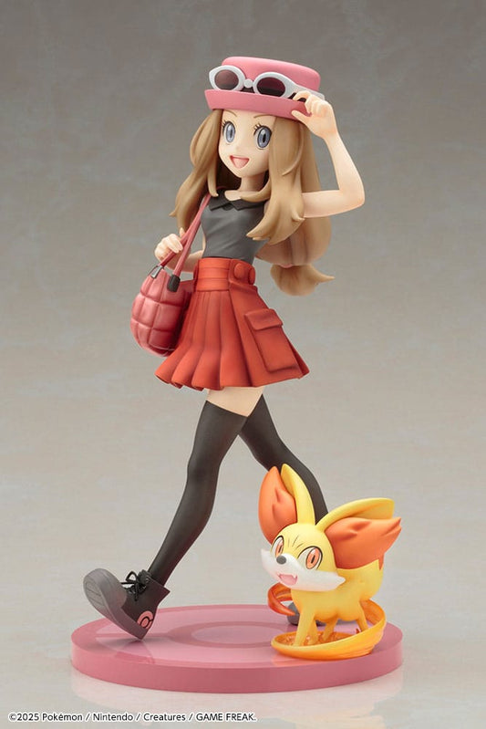 Pokemon ARTFXJ Statue 1/8 Serena & Fennekin 21 cm