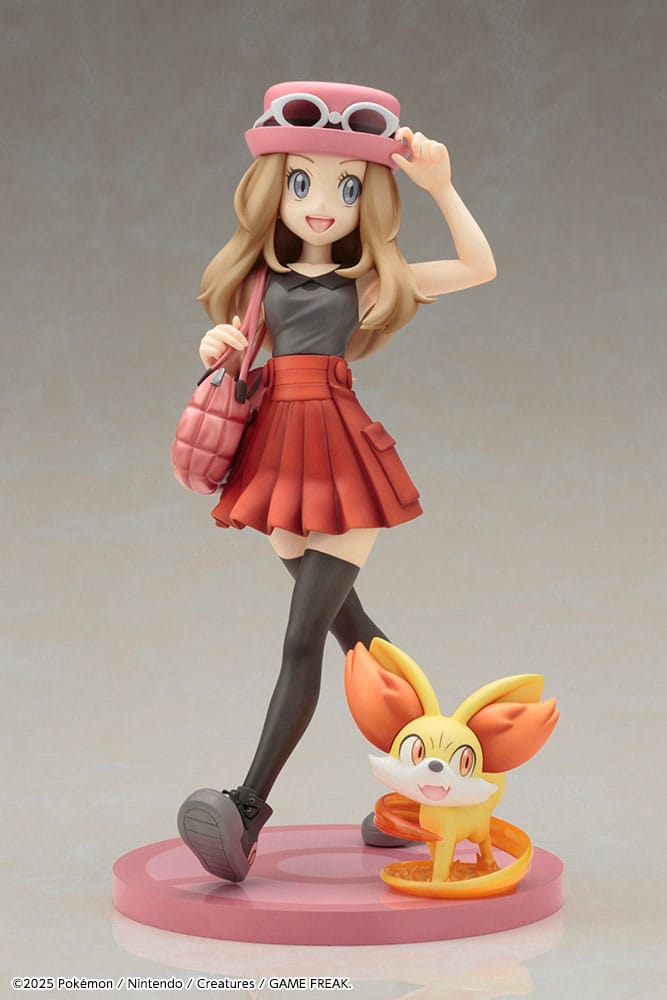Pokemon ARTFXJ Statue 1/8 Serena & Fennekin 21 cm