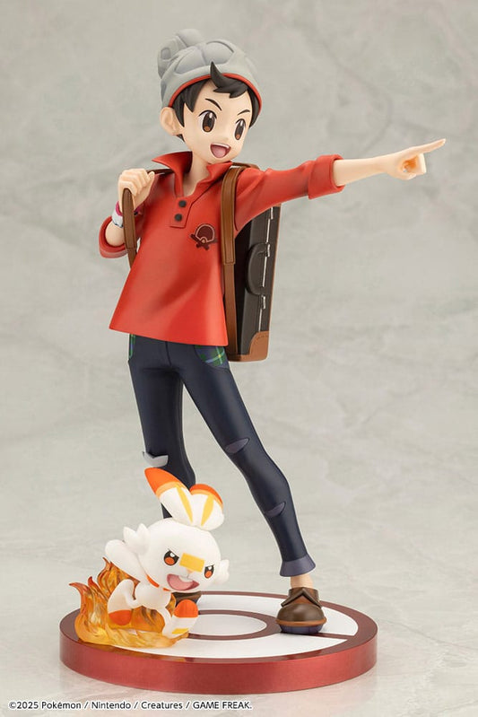 Pokémon ARTFXJ Statue 1/8 Victor & Scorbunny 21 cm P047728