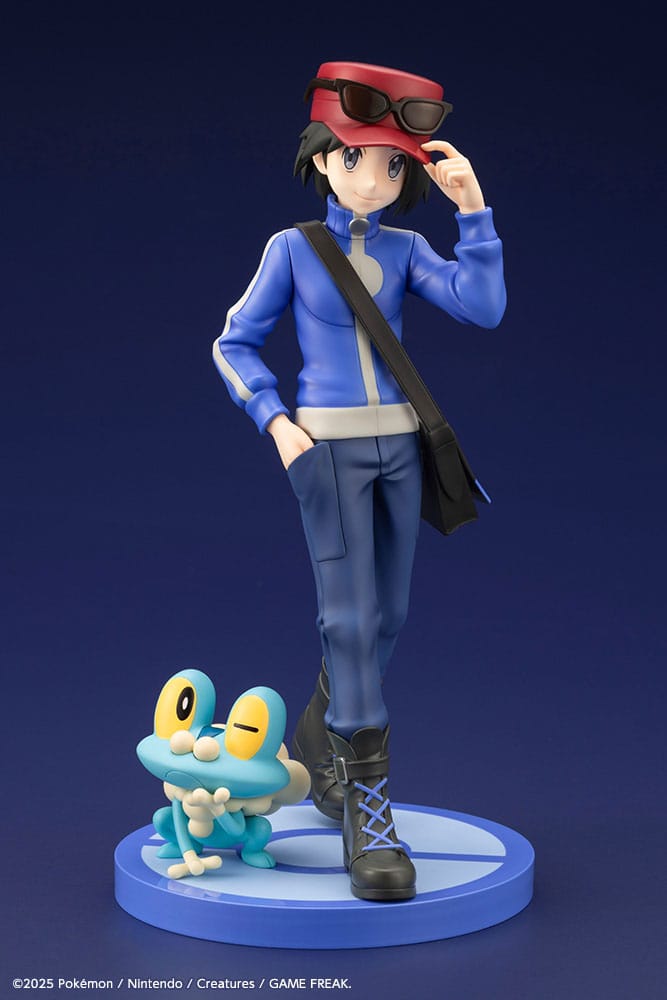 Pokemon ARTFXJ Statue 1/8 Calem & Froakie 20 cm
