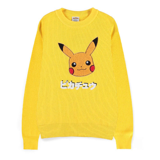 Pokemon Sweatshirt Fun Jumper Pikachu Size S